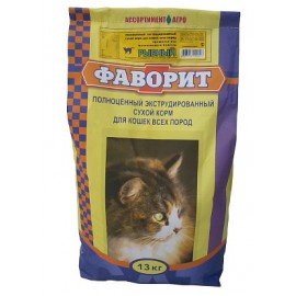 Фаворит-Корм для кошек Рыбное ассорти